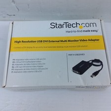 StarTech USB to DVI Adapter External Video  Graphics Card USB2DVIE3