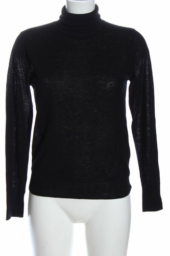 ZARA Maglione dolcevita nero stile casual Donna Taglia IT 42 | eBay