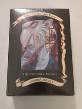 Lemony Snicket: A Box of Unfortunate Events The Trouble Begins Books 1-3 Sealed
