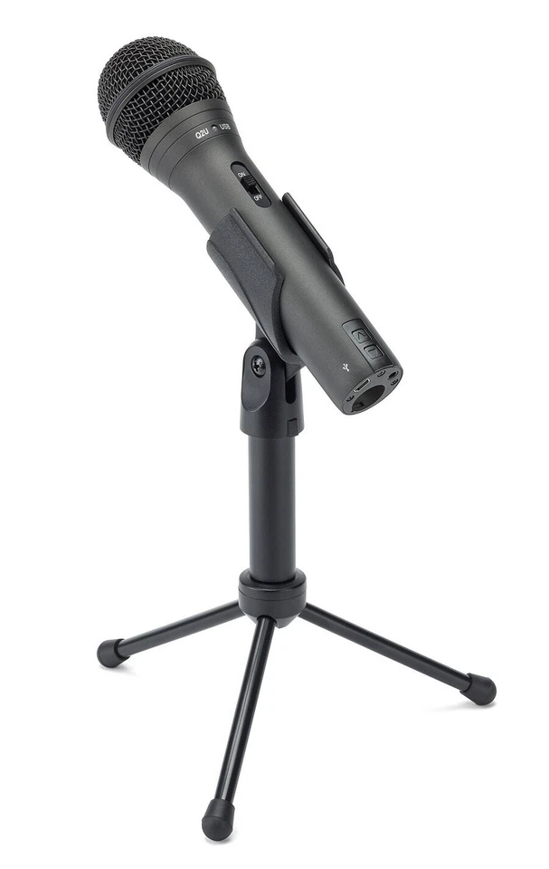 Samson Q2U Handheld Dynamic USB Microphone Recording and Podcasting Pack Black - Image 2 of 4