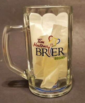 Official Tim Horton's Brier Regina 2018 Curling Beer Mug Original 16