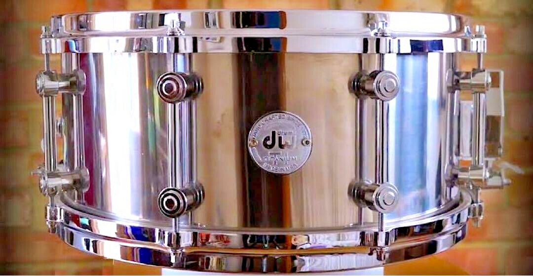 DW Limited Edition Titanium Snare Dunnett 6.5