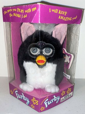 1998 black and white furby