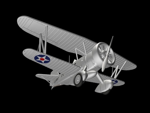 Curtiss F11C-2 Goshawk Scale 1:144 Metallic Details MDR14450 Aircraft Model Kit - Picture 8 of 11