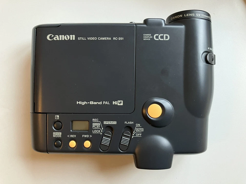 Canon Still Video Kamera ION RC-251 Vintage Videokamera - OVP! Nie benutzt!