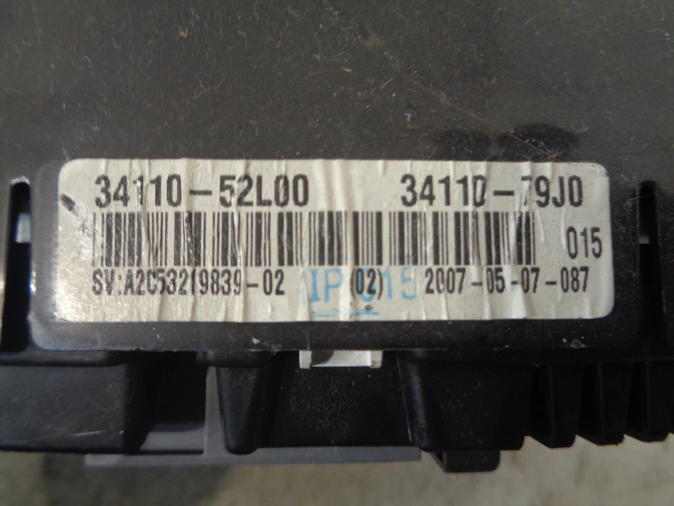 2007 SUZUKI SX-4 PETROL SPEEDOMETER INSTRUMENT CLUSTER 34110-52L00 - Image 3 of 3