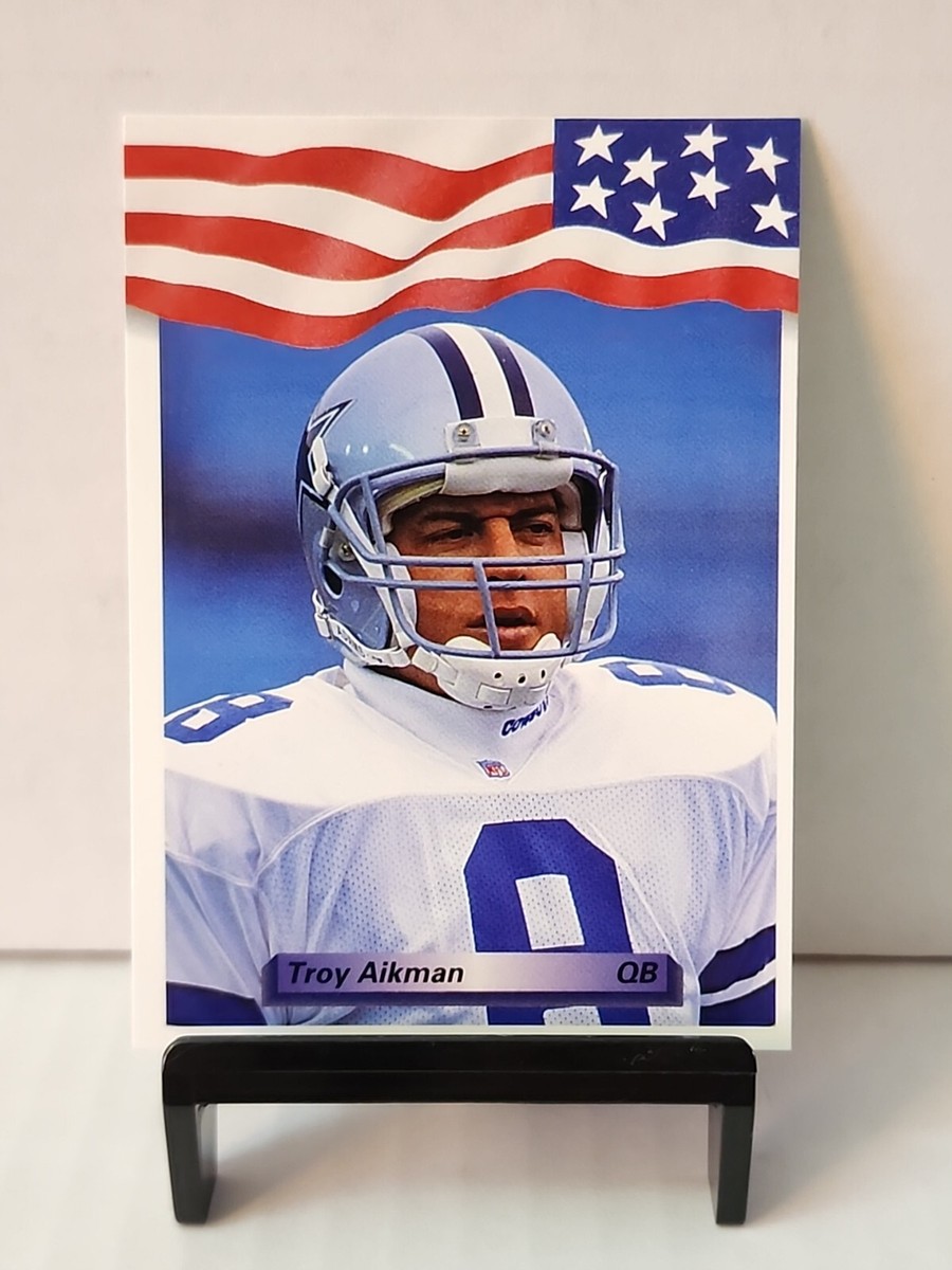 1992 All World #130 Troy Aikman Football Card - American