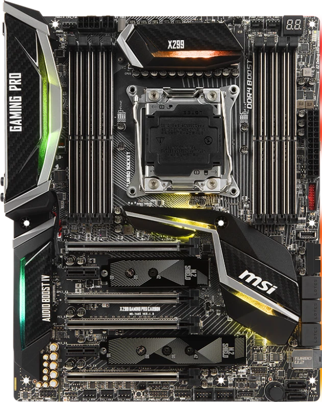 X299 gaming hotsell pro carbon