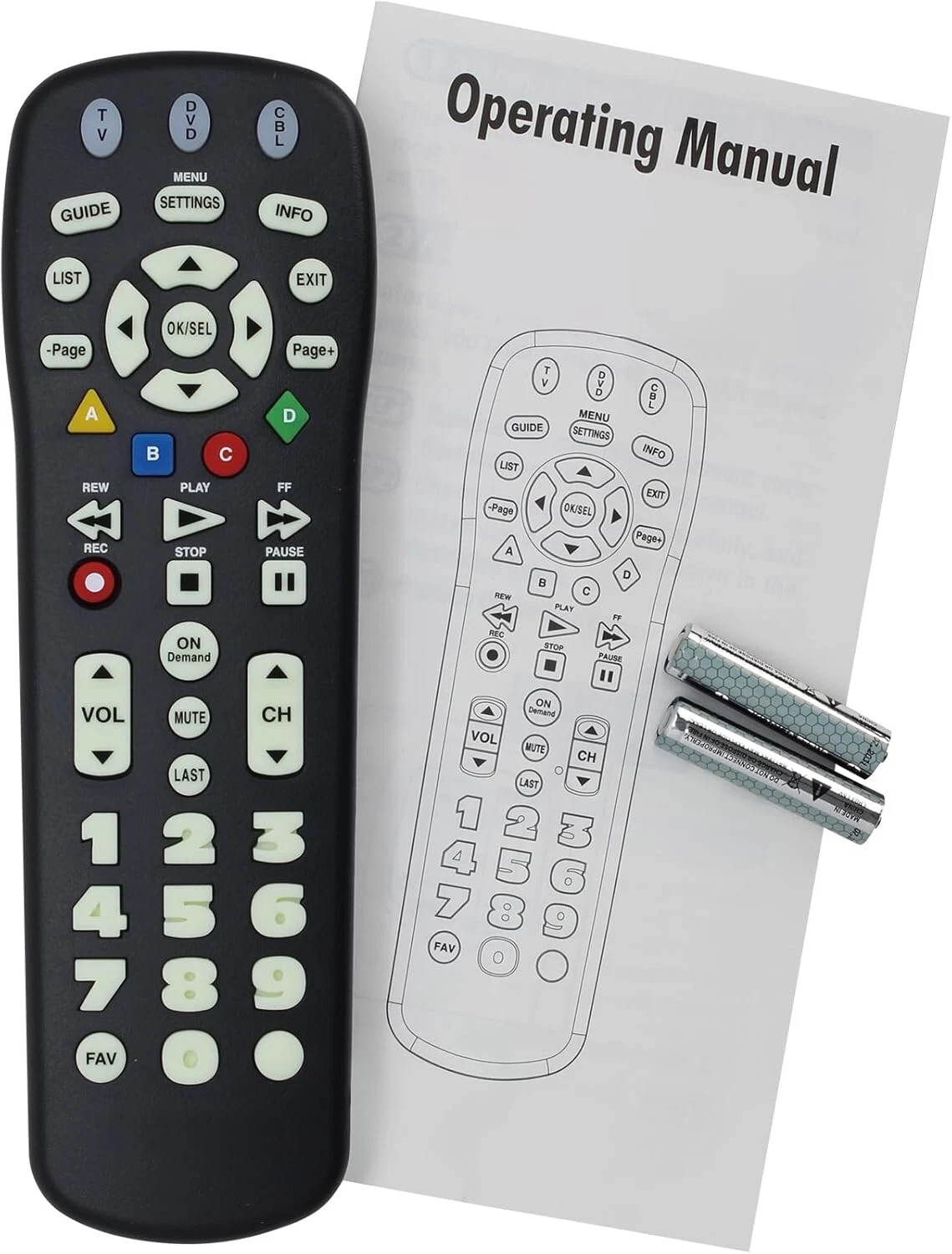 Replacement Remote UR3-SR3 for Spectrum