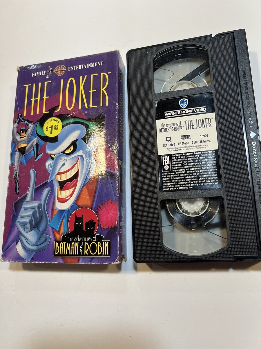 The Adventures of Batman Robin - The Joker (VHS, 1995) for sale