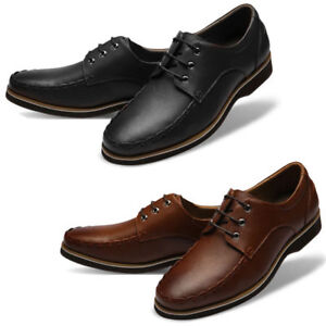 Mooda Mens Leather Shoes Classic Formal Oxfords Dress Shoes TovL