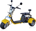 2000W Electric Trike Golf Cart Scooter Harley Style Canary Yellow CANARY YELLOW — photo 5