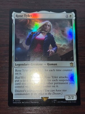 1x FOIL ROSE TYLER - Doctor Who - MTG - Magic the Gathering | eBay UK