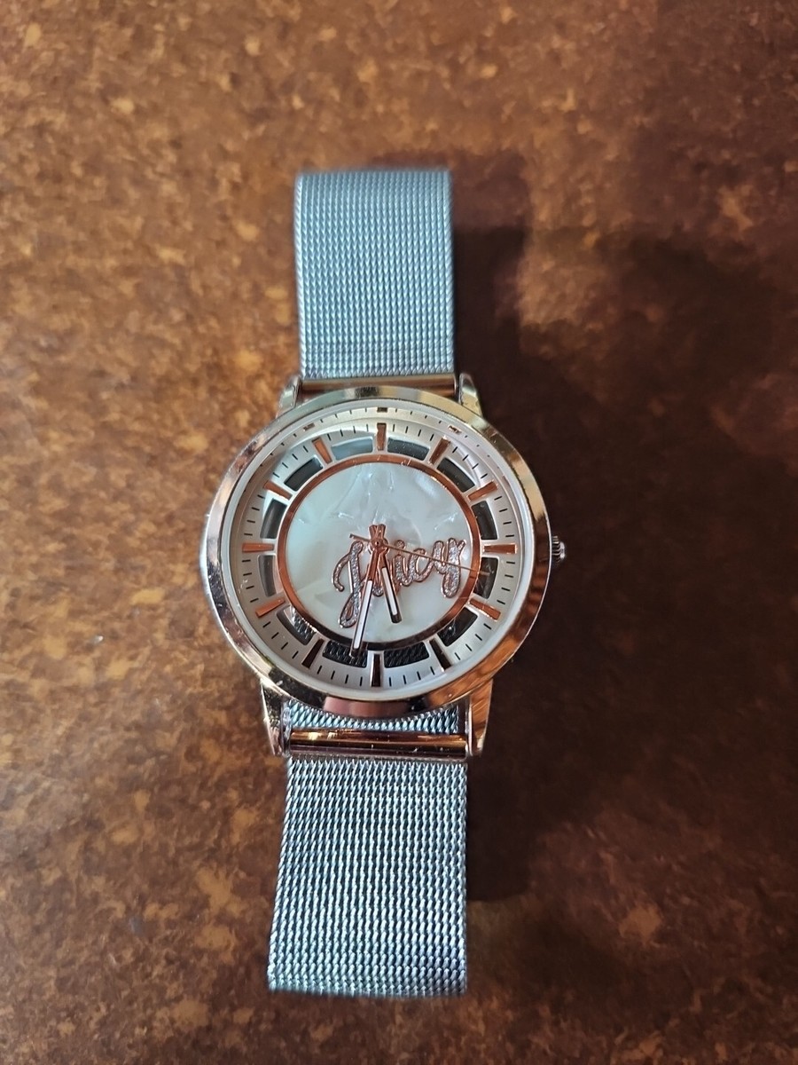 Juicy Couture Black Label Womens Silver Mesh Stainless steel  display picture 3