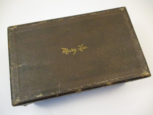 Antique Vintage Mary Lee Chocolate Candy Box Chest Trunk 10" - Picture 6 of 13