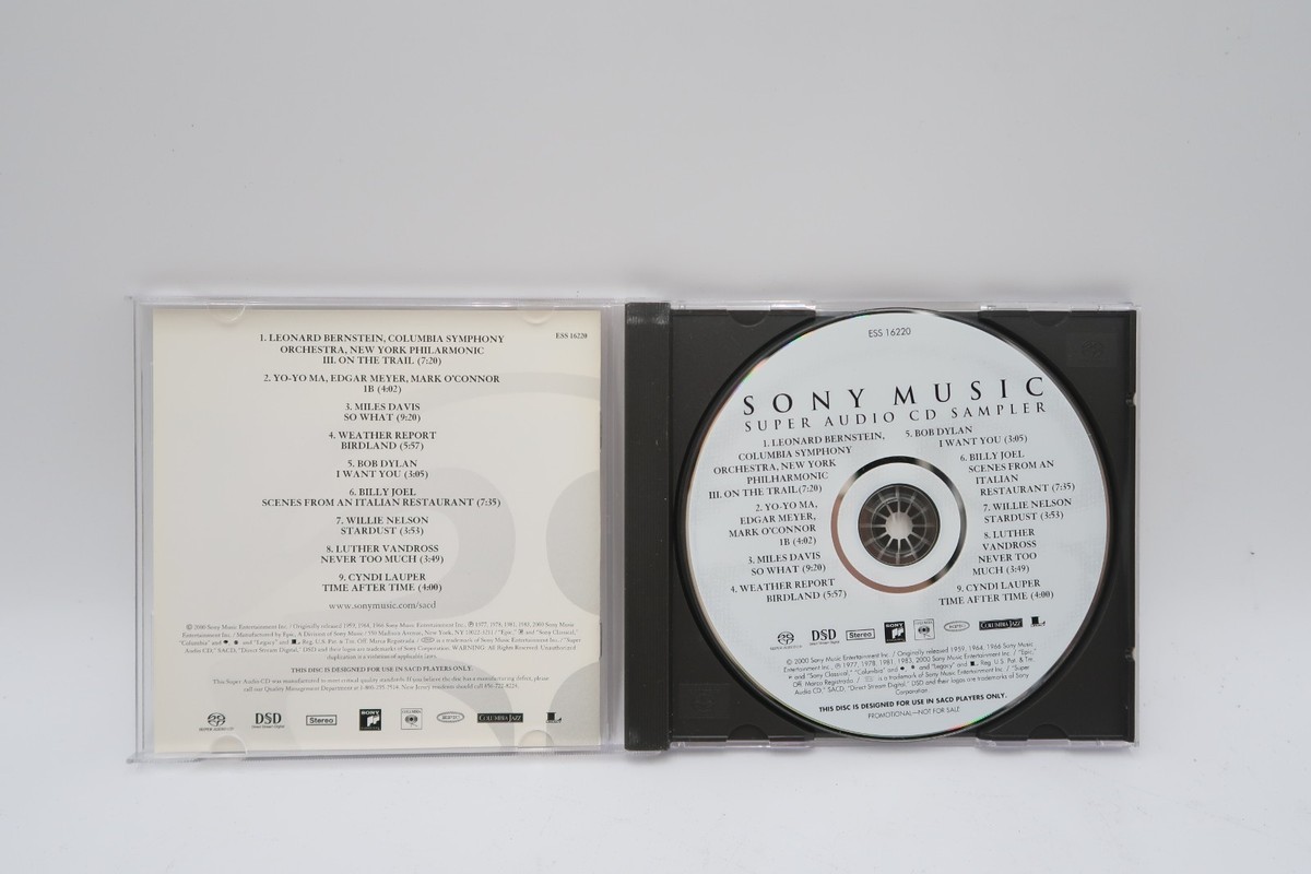 SONY SUPER AUDIO CD SAMPLER | SACD | DSD ESS-16220 BIRDLAND