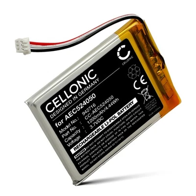 CELLONIC Akku für Corsair HS75 XB Void Pro RGB HS70 SE 1200mAh