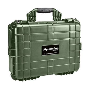 #ad #ad APACHE 4800 Weatherproof Protective Case X Large Green $54.95
