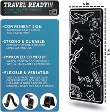 AirGLO Flex Flap - Adjustable, Portable Pe Stand for Travel, Home, Desk