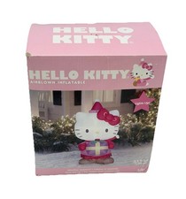 2012 Gemmy Hello Kitty 3.3ft Christmas Gift I...