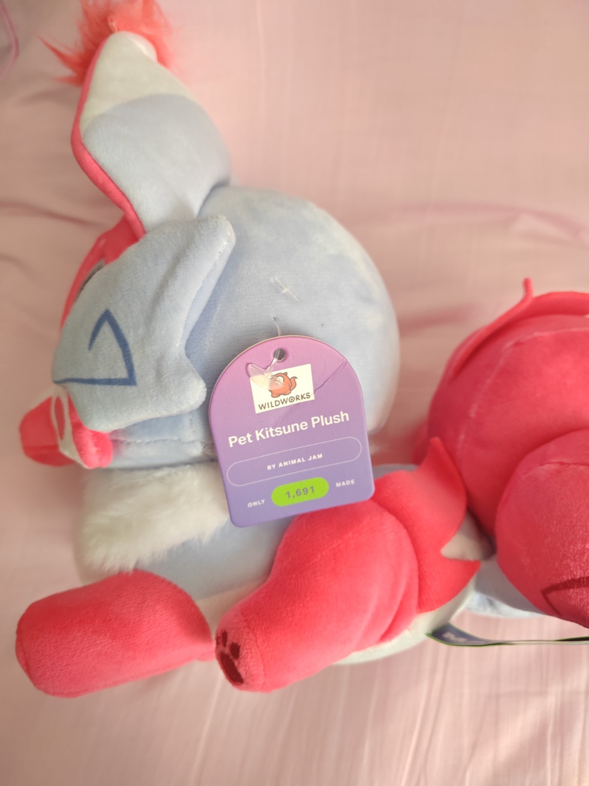 Makeship Animal Jam Pet Kitsune Plush - ONLY 1,691 Made! + physical ...