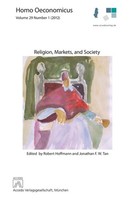 Religion, Markets And Society Jonathan H. W. Tan
