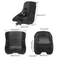 Go Kart Low Back Bucket Plastic Seat For Drift Trike Karting Buggy Lawn Mower Go Kart Low Back Bucket Plastic Seat For Drift Trike Karting Buggy Lawn Mower