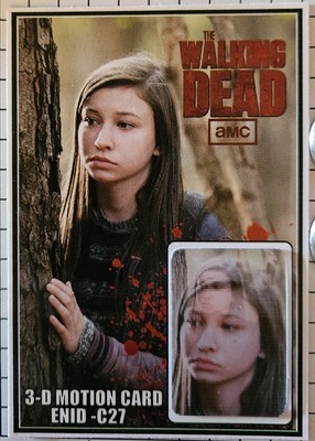 The Walking Dead 3D MOTION CARD ENID/KATELYN NACON