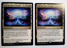 2X Call the Spirit Dragons - Tarkir: Dragonstorm (TDM) - EN - M 0174
