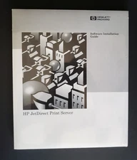 Hewlett Packard HP Jet Direct Print Server Software Installation Guide Sealed