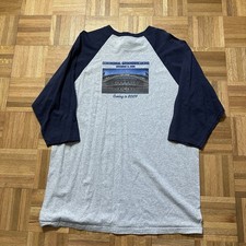 Vintage New York Mets Citi Field Groundbreaking Raglan Tee 2006 XL