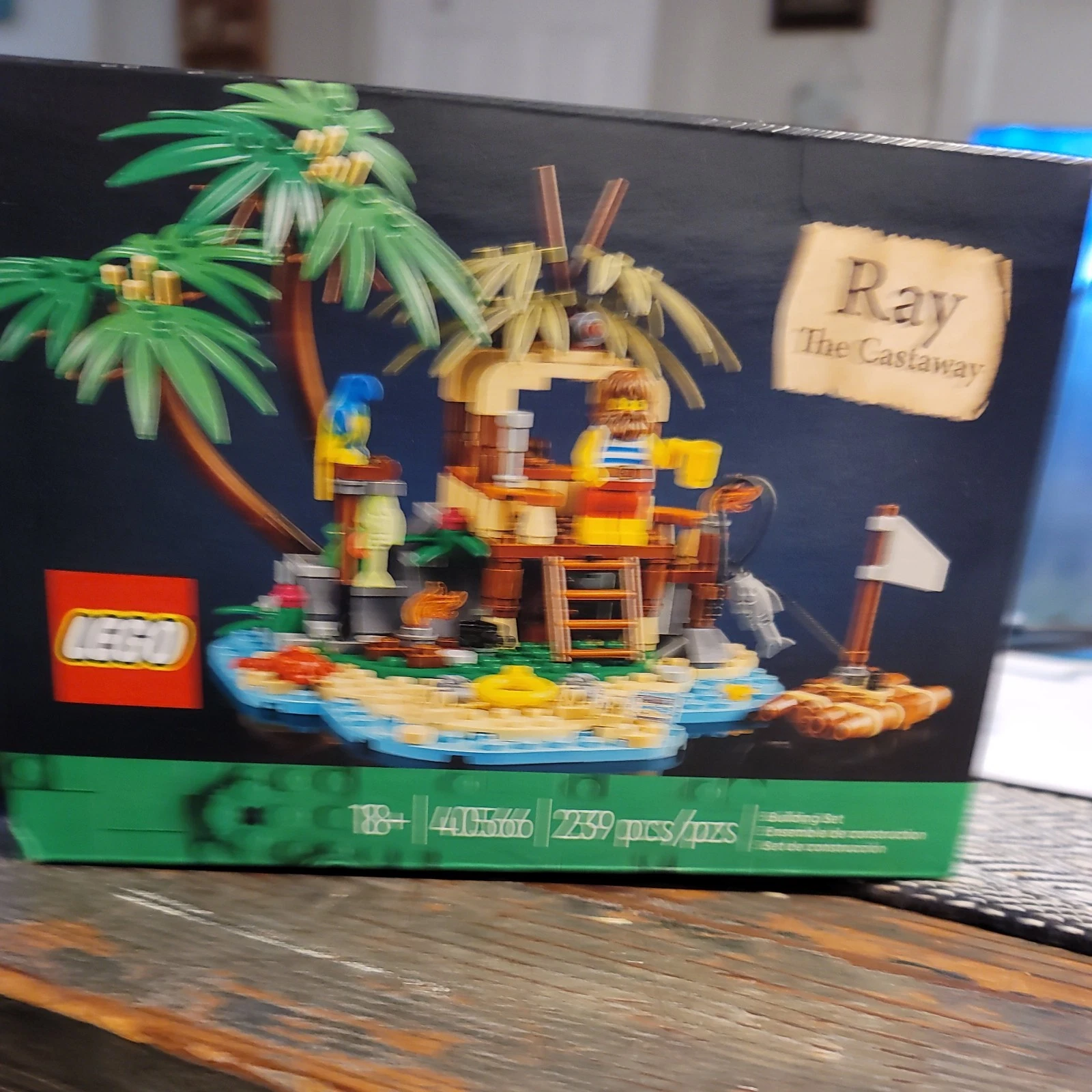 LEGO 40566 Ideas RAY THE CASTAWAY, 2022—Retired, NEW, Factory Sealed (Vol. Disc)