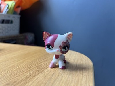 LPS #2291 Sparkle Short Hair Cat With Pre-loved Imperfections