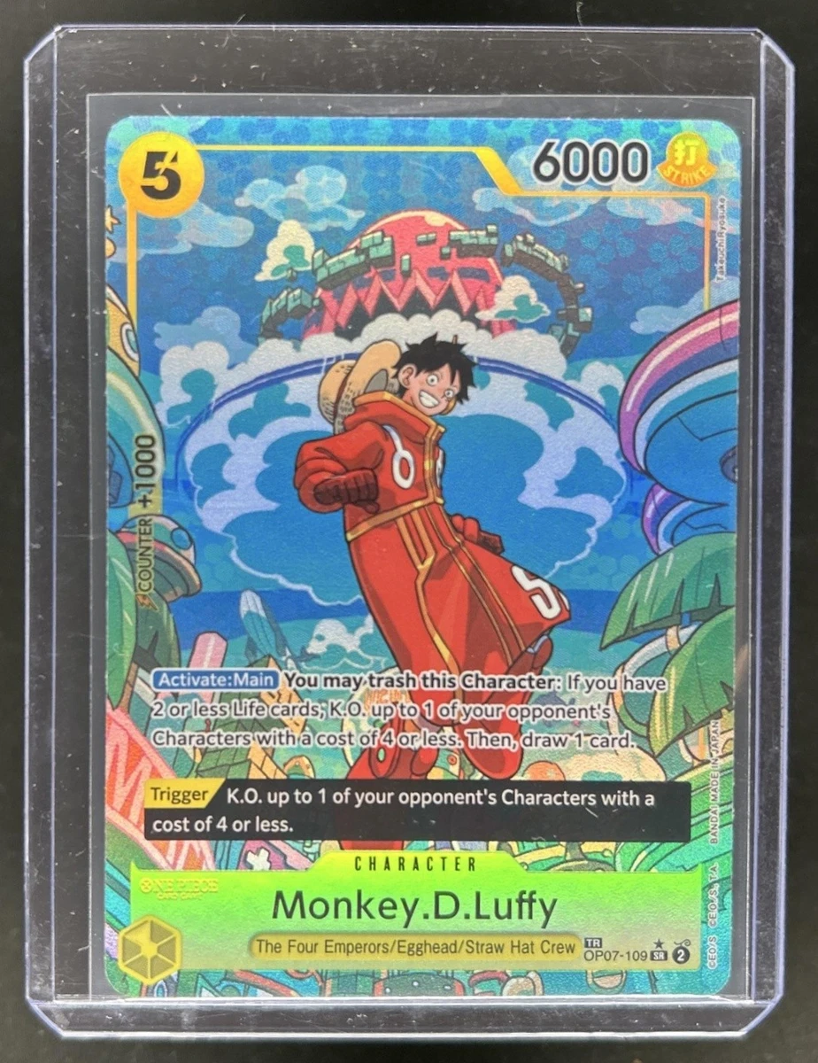 Monkey.D.Luffy OP07-109 500 Years in the Future for sale | eBay