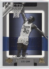 2003-04 Upper Deck Finite Gold 131/299 George McGinnis #65 HOF h9f