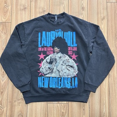 L A Apparel Sweatshirt Ms. Lauryn Hill Essence Festival 2023 Miseducation SZ L