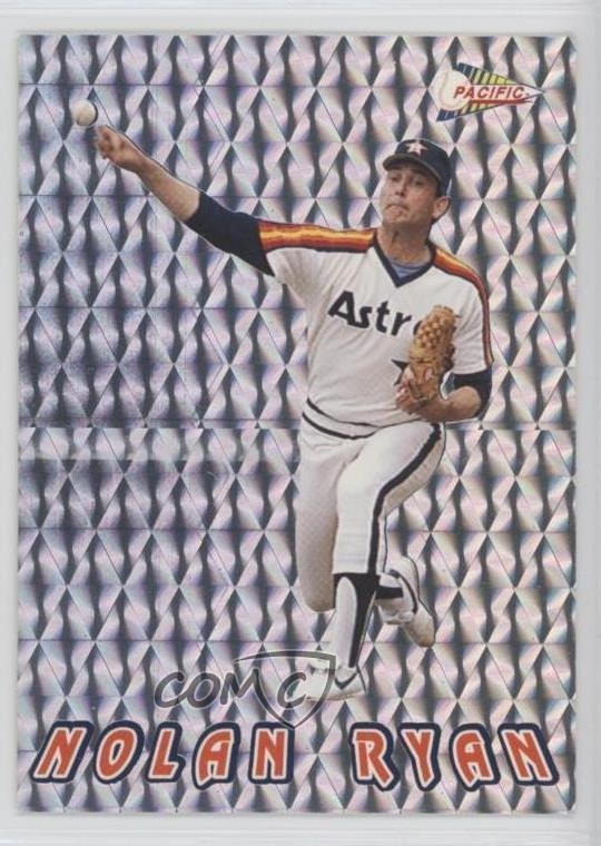 1993 Pacific Nolan Ryan Texas Express 27 Seasons Prisms Nolan Ryan #6 HOF 0f5o
