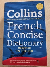 Collins French Concise Dictionary French-English/English-French 5th Edition
