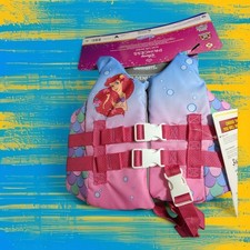 Swimways Swim Trainer Life Jacket - Disney Ariel 33-55lbs 15-25 kg