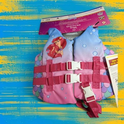 Swimways Swim Trainer Life Jacket - Disney Ariel 33-55lbs (15-25 kg)