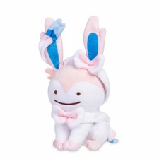 Pokemon Transforming Meta-Mon  Eevee Plush Set, New