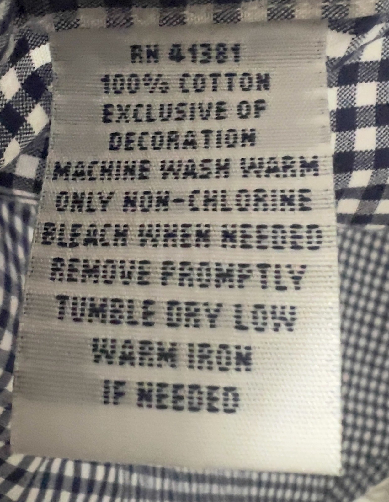 Ralph Lauren Men’s Blue And White Checkered Button Up Size 2XB thumbnail 7