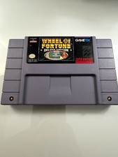 Wheel of Fortune Deluxe Edition SNES Cartridge GameTek