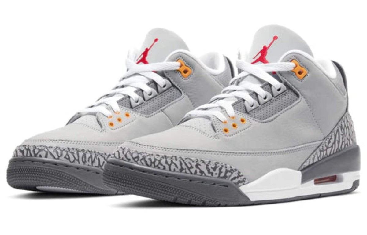 Size 13 - Jordan 3 Retro Mid Cool Grey for sale online | eBay