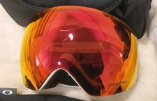 NEW Oakley Flight Deck Men's L Goggles - Torch Iridium Prizm Lens