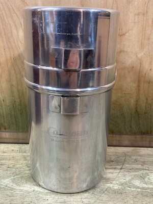 Coleman 530 GI Stove - Case Cook Pots - Polished - Dents and Scratches