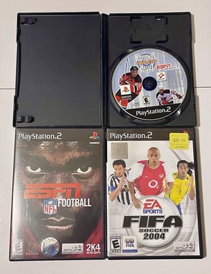 FIFA Soccer 2004, ESPN NFL Football, National Hockey Night Sony PlayStation 2