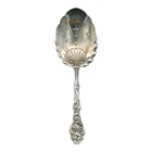 ANTIQUE DESIGNER GORHAM VERSAILLES BERRY SERVING SPOON STERLING SILVER c1800