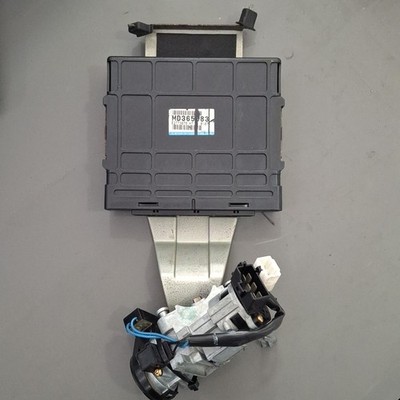 2000 Mitsubishi Eclipse 3.0L ECU/ECM MD365883 + Lock Cylinder