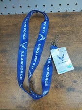 United Stated Airforce Lanyard ID Badge Holder Officially Licensed MADE IN USA